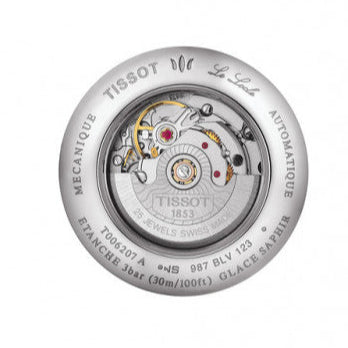 Tissot T Classic Le Locle Automatic Silver Dial Brown Leather Strap Watch For Women - T006.207.16.038.00 Buy Now By Tissot