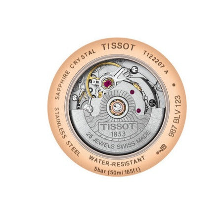 Tissot T Classic Carson Premium White Dial Brown Leather Strap Watch for Women - T122.207.36.031.00 Buy Now By Tissot