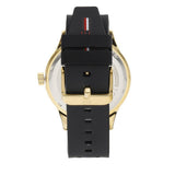 Tommy Hilfiger Austin Black Dial Black Rubber Strap Watch for Men - 1791636 Buy Now By Tommy Hilfiger