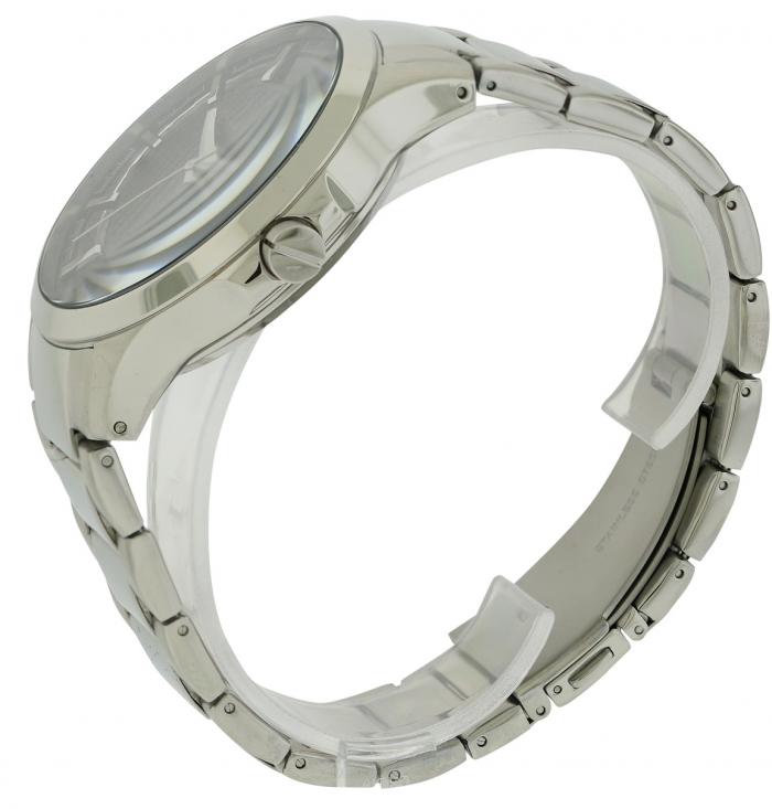 Armani Exchange Hampton Chronograph Black Dial Silver Steel Strap Watch For Men - AX2179 Buy Now By Armani Exchange