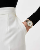 Michael Kors Pyper Three Hand White Dial Two Tone Steel Strap Watch For Women - MK4595 Buy Now By Michael Kors