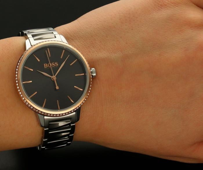 Hugo Boss Signature Grey Dial Silver Steel Strap Watch for Men - 1502569 Buy Now By Hugo Boss