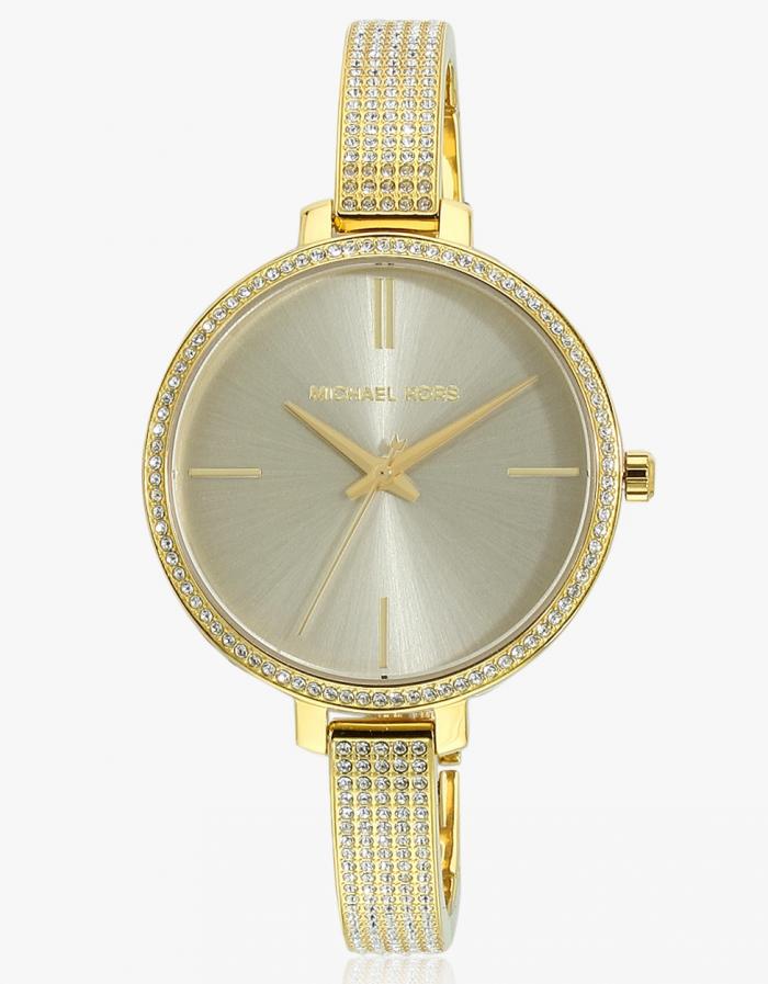 Michael Kors Jaryn Quartz Gold Dial Gold Steel Strap Watch For Women - MK3784 Buy Now By Michael Kors