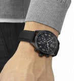 Tissot Chrono XL Vintage Black Dial Black Leather Strap Watch For Men - T116.617.36.052.00 Buy Now By Tissot