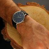 Tissot Everytime Gent Blue Dial Black Leather Strap Watch for Men - T143.410.16.041.00 Buy Now By Tissot