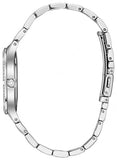 Bulova Crystal Collection Mother of Pearl Dial Silver Steel Strap Watch for Women - 96L263 Buy Now By Bulova
