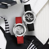 Guess G-Twist Quartz Black Dial Black Silicone Strap Watch For Men - W0911L8 Buy Now By Guess