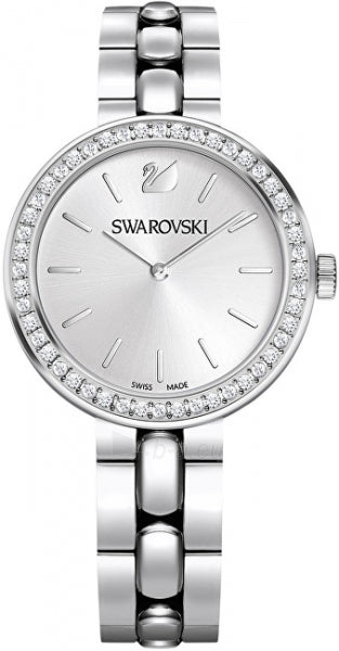 Swarovski Daytime Crystal Silver Dial Silver Steel Strap Watch for Women - 5095600 Buy Now By Swarovski
