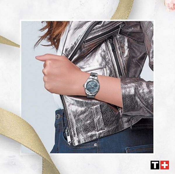 Tissot PR 100 Sport Chic Silver Dial Silver Steel Strap Watch for Women - T101.910.11.031.00 Buy Now By Tissot