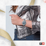 Tissot PR 100 Sport Chic Silver Dial Silver Steel Strap Watch for Women - T101.910.11.031.00 Buy Now By Tissot