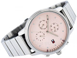 Tommy Hilfiger Blake Pink Dial Silver Steel Strap Watch for Women - 1781904 Buy Now By Tommy Hilfiger