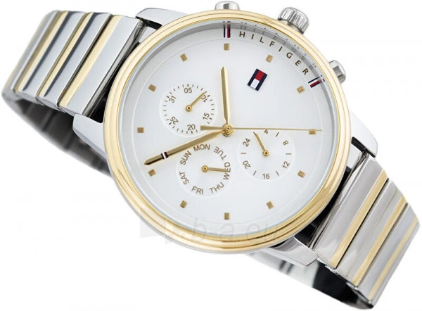 Tommy Hilfiger Blake Silver Dial Two Tone Steel Strap Watch for Women - 1781908 Buy Now By Tommy Hilfiger