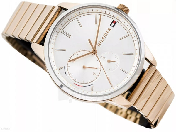 Tommy Hilfiger Brooke Silver Dial Rose Gold Steel Strap Watch for Women - 1782021 Buy Now By Tommy Hilfiger