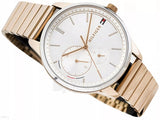 Tommy Hilfiger Brooke Silver Dial Rose Gold Steel Strap Watch for Women - 1782021 Buy Now By Tommy Hilfiger