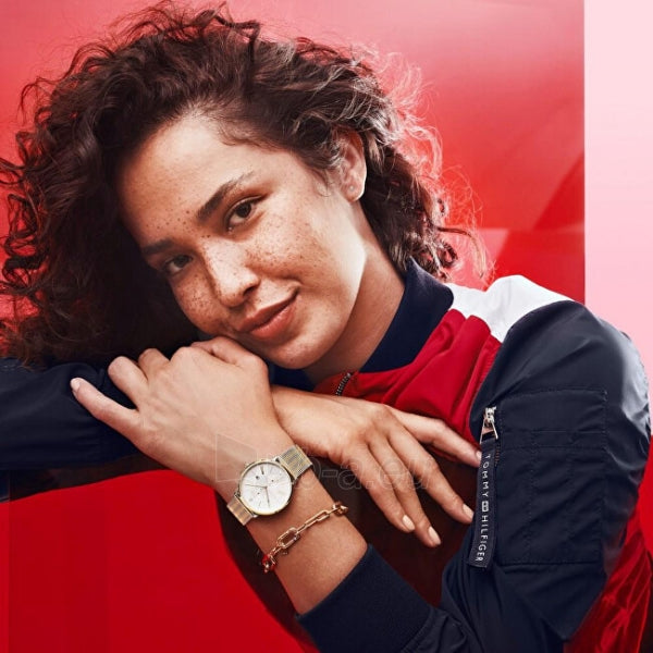 Tommy Hilfiger Jenna Quartz White Dial Two Tone Mesh Bracelet Watch for Women - 1782074 Buy Now By Tommy Hilfiger