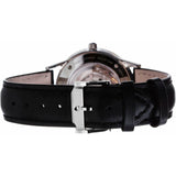Movado 1881 Automatic Blue Dial Black Leather Strap Watch For Men - 606874 Buy Now By Movado