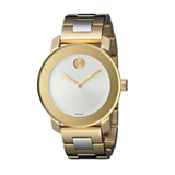Movado Bold Silver Dial Two Tone Steel Strap Watch for Women - 3600129 Buy Now By Movado