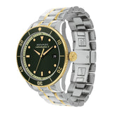 Movado Heritage Calendoplan Black Dial Two Tone Steel Strap Watch For Men - 3650096 Buy Now By Movado