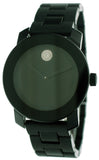 Movado Bold Black Dial Black Steel Strap Watch for Men - 3600102 Buy Now By Movado