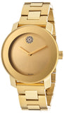 Movado Bold Gold Dial Yellow Gold Steel Strap Watch for Women - 3600104 Buy Now By Movado