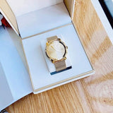 Movado Bold Gold Dial Gold Mesh Bracelet Watch For Men - 3600373 Buy Now By Movado