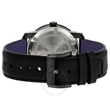 Movado Bold Metallic Blue Dial Black Leather Strap Watch for Men - 3600137 Buy Now By Movado