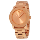 Movado Bold Rose Gold Dial Rose Gold Steel Strap Watch for Women - 3600342 Buy Now By Movado