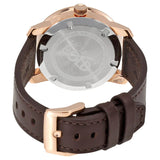Movado Bold Rose Gold Dial Brown Leather Strap Watch for Men - 3600395 Buy Now By Movado