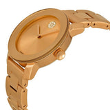 Movado Bold Rose Gold Dial Rose Gold Steel Strap Watch for Women - 3600086 Buy Now By Movado