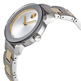 Movado Bold Silver Dial Two Tone Steel Strap Watch for Men - 3600128 Buy Now By Movado