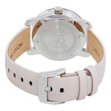 Movado Bold Glitter Silver Dial Pink Leather Strap Watch For Women - 3600522 Buy Now By Movado