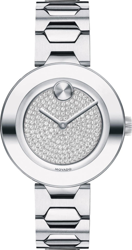 Movado Bold Silver Dial Silver Steel Strap Watch For Women - 3600567 Buy Now By Movado