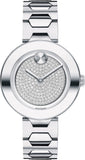Movado Bold Silver Dial Silver Steel Strap Watch For Women - 3600567 Buy Now By Movado