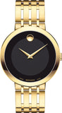 Movado Esperanza Museum 39mm Black Dial Stainless Steel Watch For Men - 0607059 Buy Now By Movado