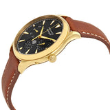 Movado Heritage Celestograf Navy Blue Dial Brown Leather Strap Watch For Women - 3650010 Buy Now By Movado
