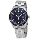 Movado Heritage Calendoplan Blue Dial Silver Steel Strap Watch For Men - 3650094 Buy Now By Movado