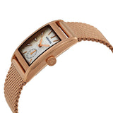 Movado Heritage White Mother of Pearl Dial Rose Gold Mesh Bracelet Watch For Women - 3650041 Buy Now By Movado
