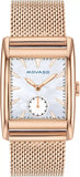 Movado Heritage White Mother of Pearl Dial Rose Gold Mesh Bracelet Watch For Women - 3650041 Buy Now By Movado