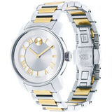 Movado Bold Silver Dial Two Tone Steel Strap Watch for Women - 3600245 Buy Now By Movado