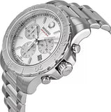 Movado Series 800 Chronograph Silver Dial Silver Steel Strap Watch For Men - 2600111 Buy Now By Movado