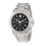 Movado Series 800 Chronograph Black Dial Silver Steel Strap Watch For Men - 2600110 Buy Now By Movado