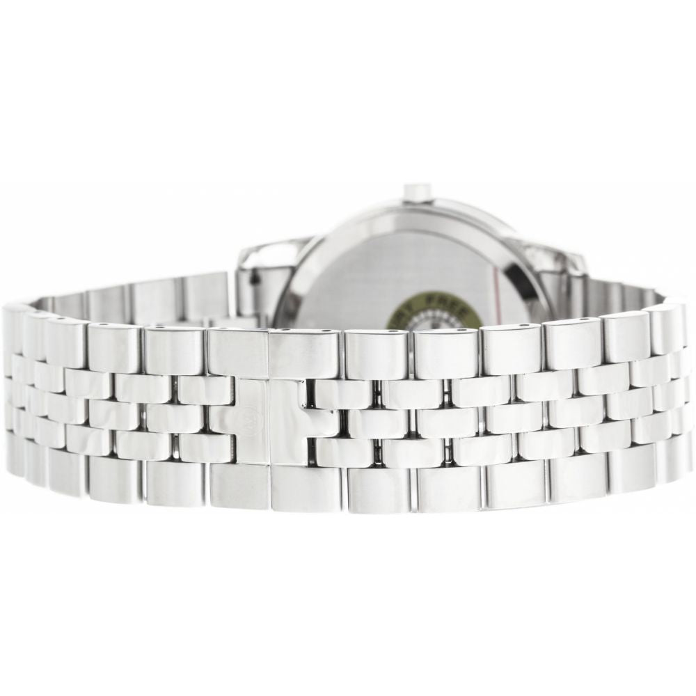 Movado Museum Classic Black Dial Silver Steel Strap Watch For Men - 606504 Buy Now By Movado