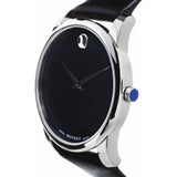 Movado Museum Classic Blue Dial Black Leather Strap Watch for Men - 606610 Buy Now By Movado