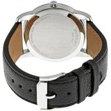 Movado Museum Black Dial Black Leather Strap Watch For Men - 607012 Buy Now By Movado