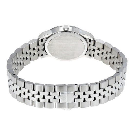 Movado Museum Classic Black Dial Silver Steel Strap Watch For Women - 0606858 Buy Now By Movado