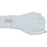 Movado Sapphire Diamonds Silver Dial Silver Steel Strap Watch For Women - 606814 Buy Now By Movado