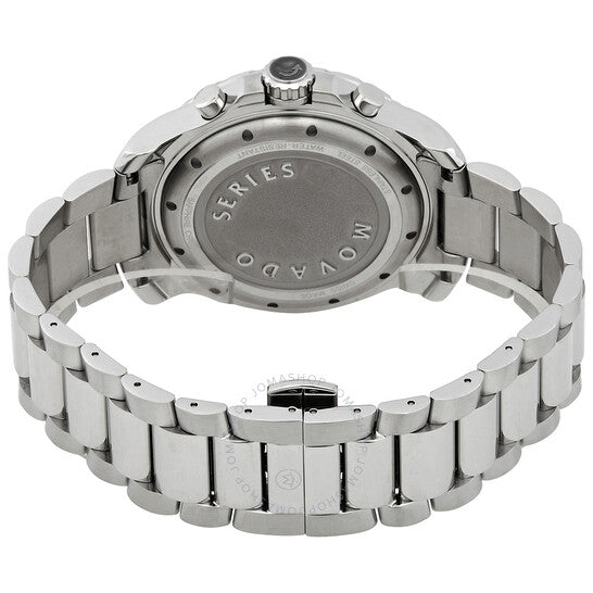 Movado Series 800 Chronograph Green Dial Silver Steel Strap Watch for Men - 2600179 Buy Now By Movado