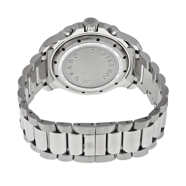Movado Series 800 Chronograph Silver Dial Silver Steel Strap Watch For Men - 2600111 Buy Now By Movado