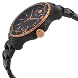 Movado 800 Series Black Dial Black Steel Strap Watch For Men - 2600162 Buy Now By Movado