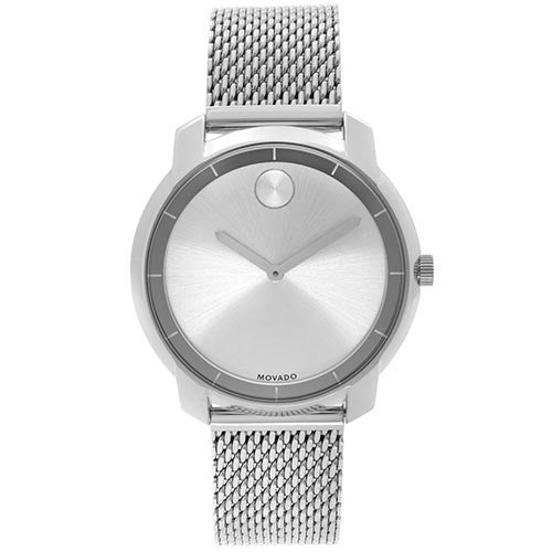 Movado Bold Silver Dial Silver Mesh Bracelet Watch For Women - 3600241 Buy Now By Movado